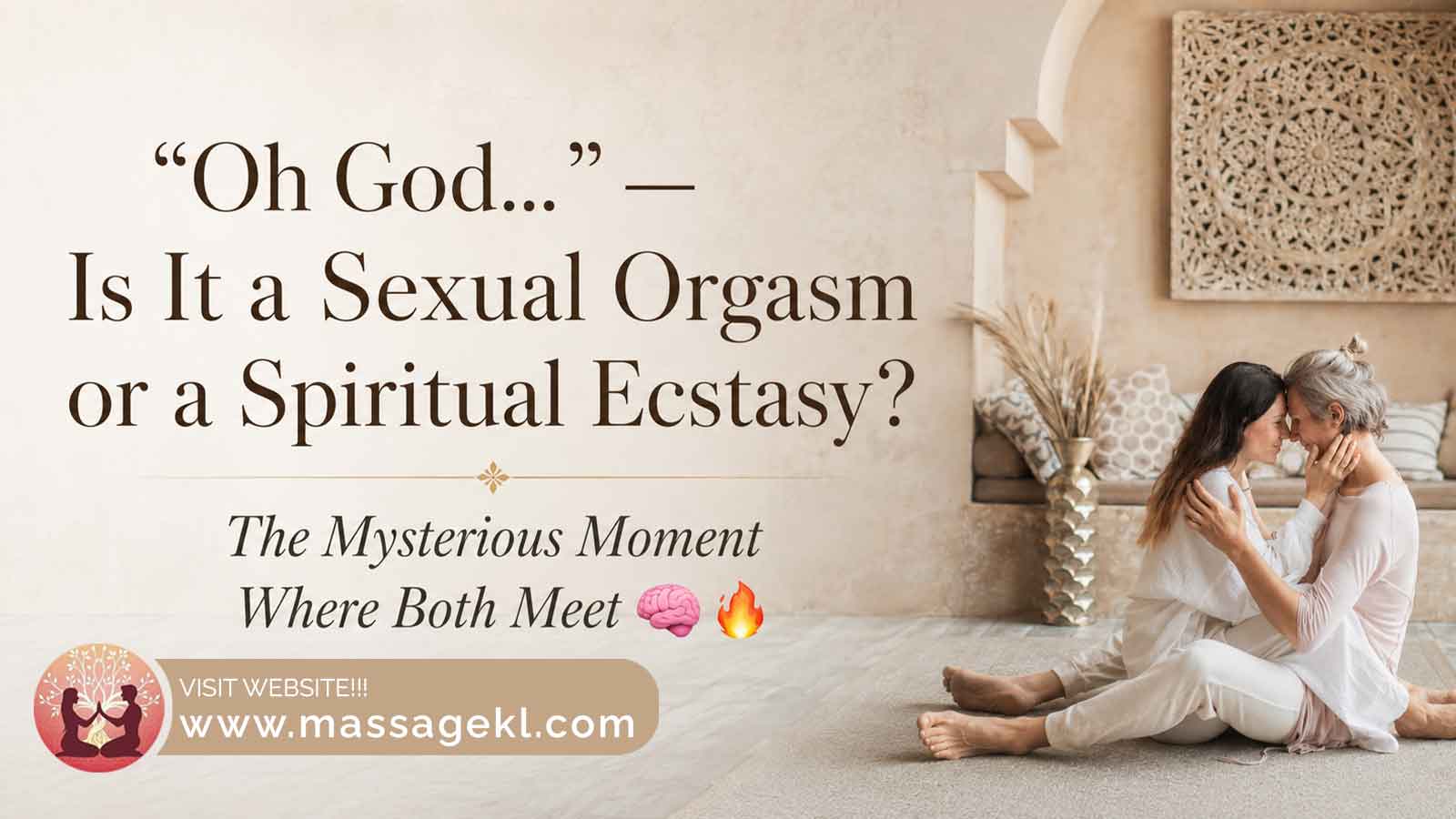 “Oh God…” — Is It a Sexual Orgasm or a Spiritual Ecstasy? The Mysterious Moment Where Both Meet 🧠🔥